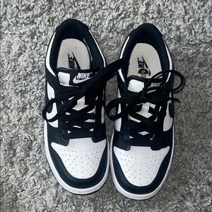 Nike Kids Black and White Sneakers